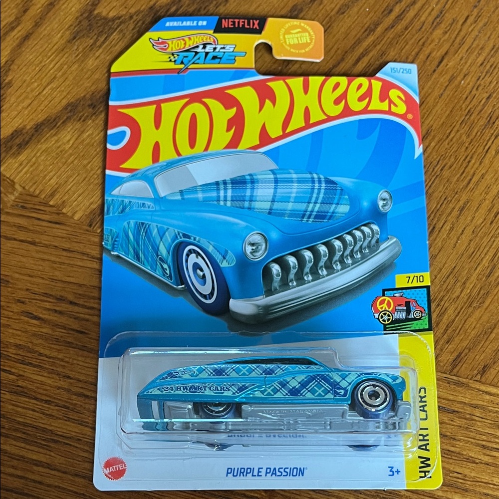 Hot Wheels Treasure Hunt Purple Passion HW Art Car